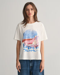 Scenery Print T-shirt