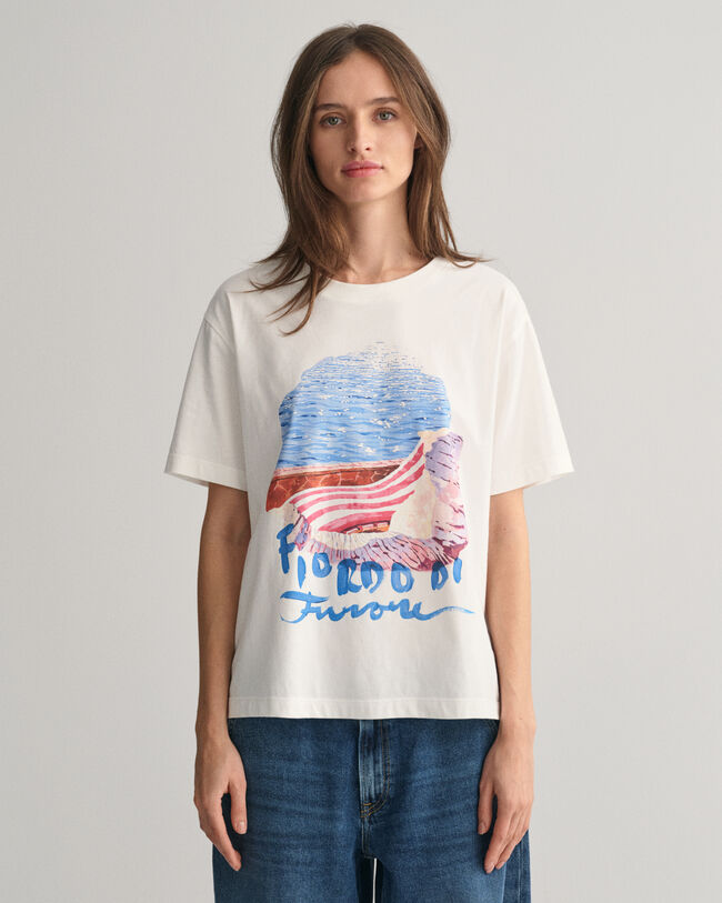Scenery Print T-shirt