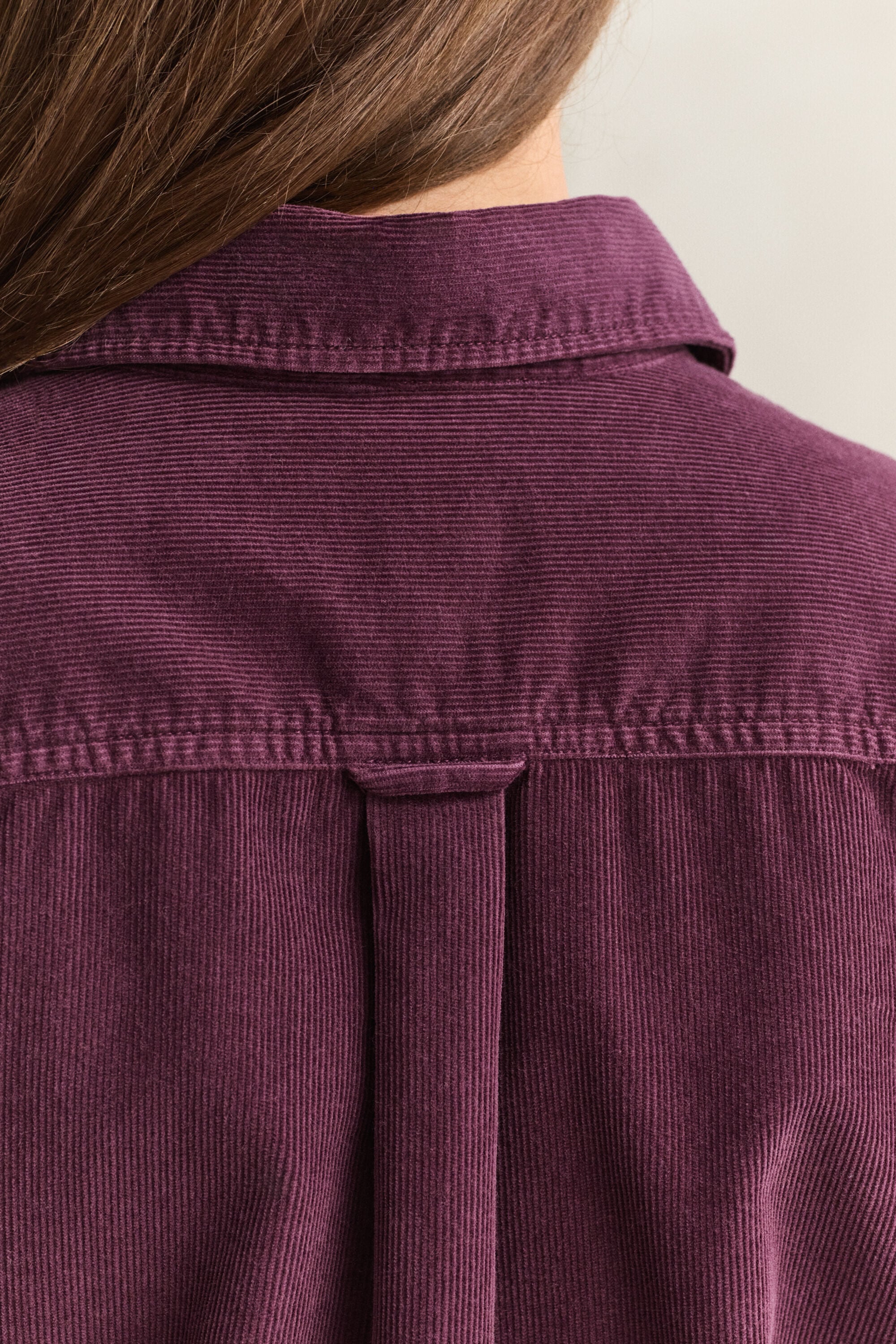 Regular corduroy overhemd
