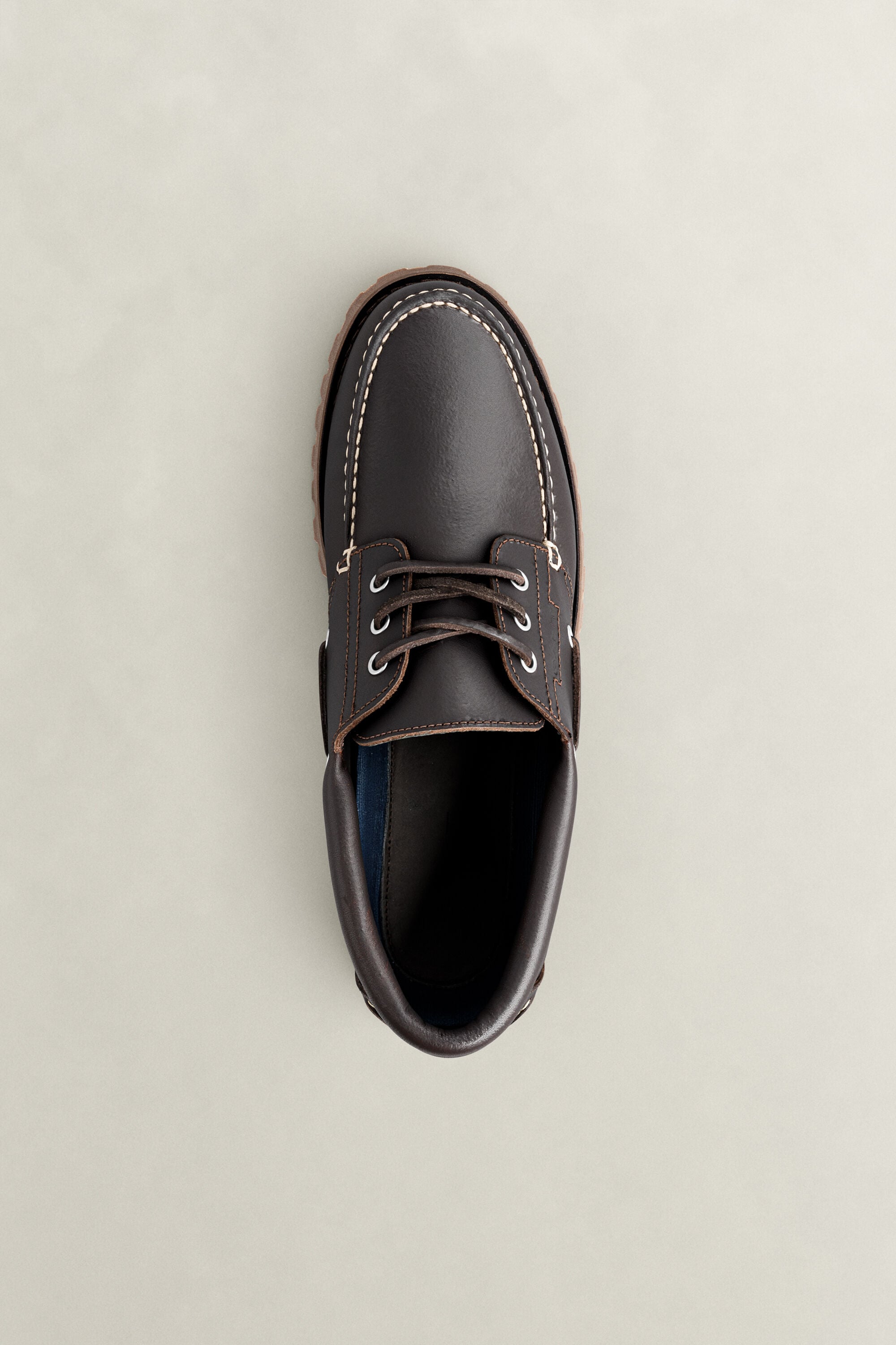 Tratton leren bootschoenen