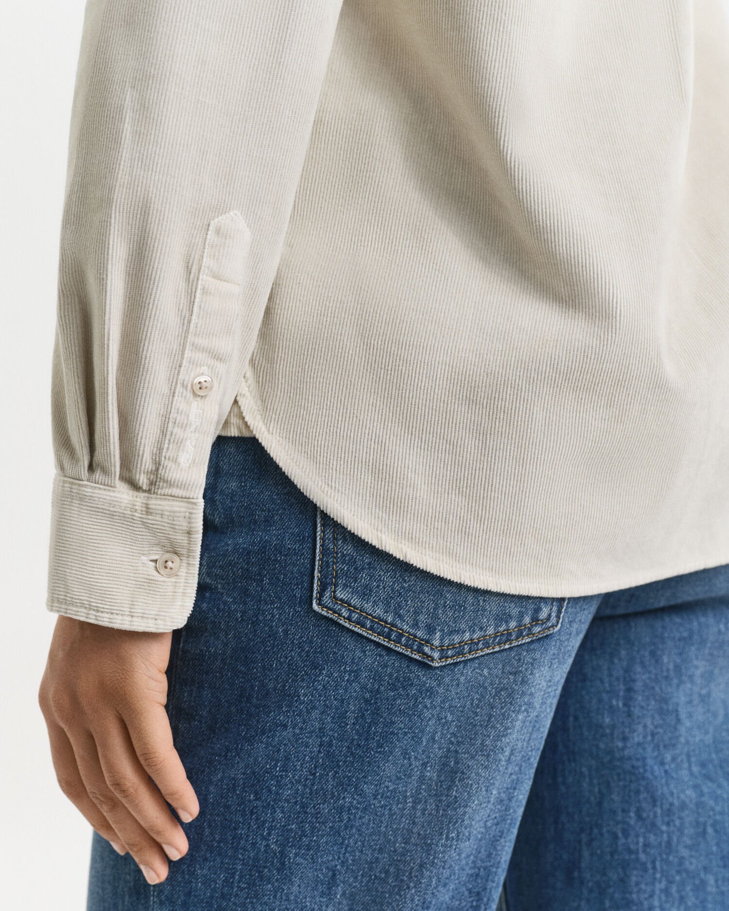 Regular Fit corduroy overhemd