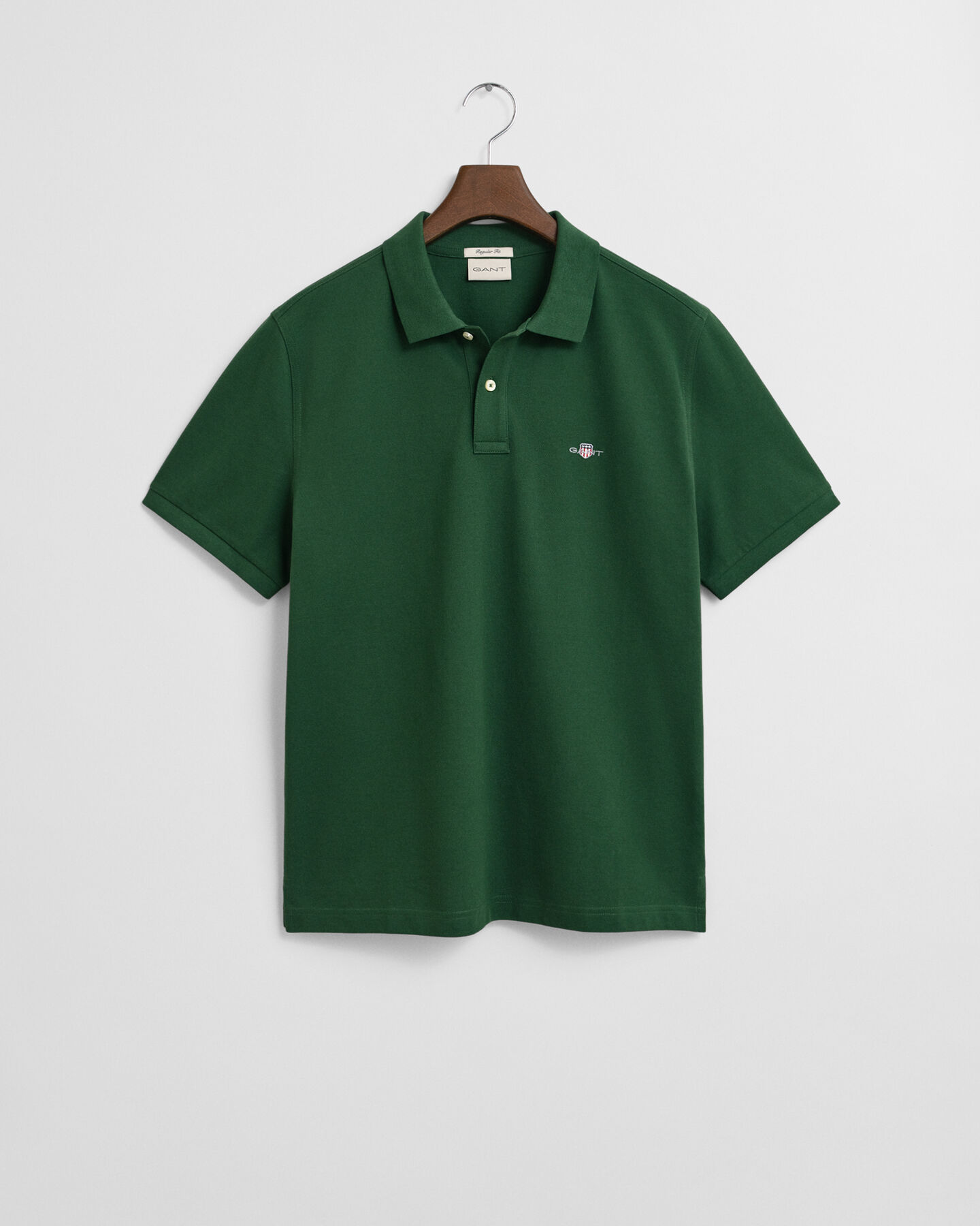 Regular Fit Shield piqué poloshirt