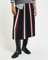 Gestreepte plooirok