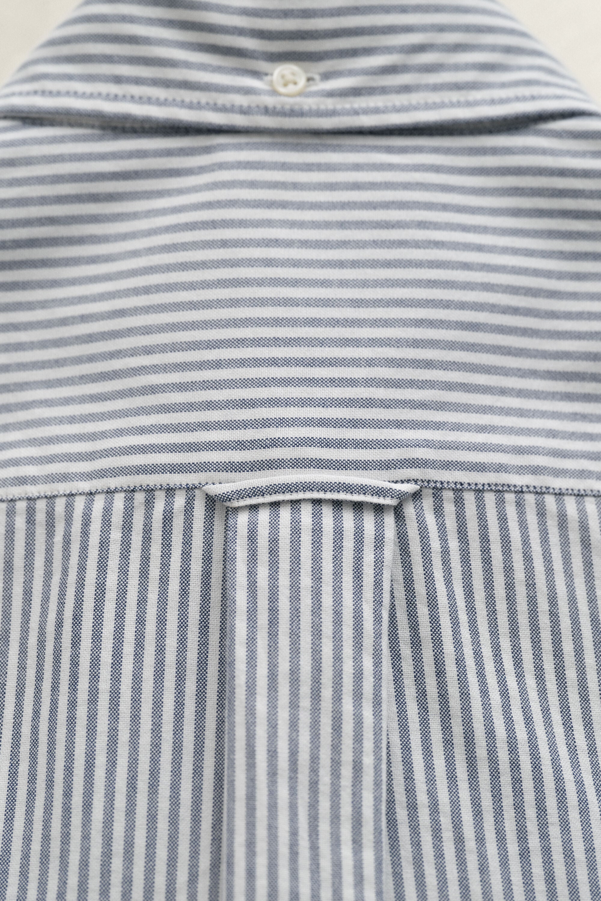 Classic Regular gestreept Oxford-overhemd