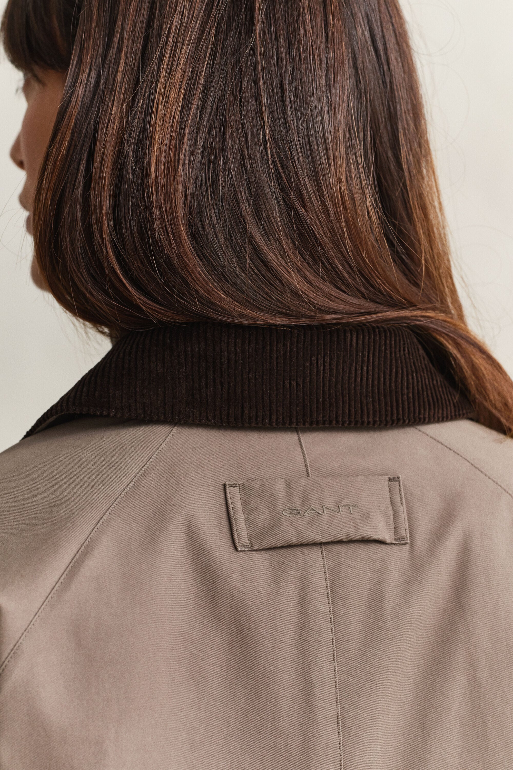 Gewatteerde Car Coat jas