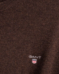 Trui met ronde hals van buitengewoon zachte lamswol