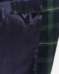 Regular Fit kostuumblazer met ruiten