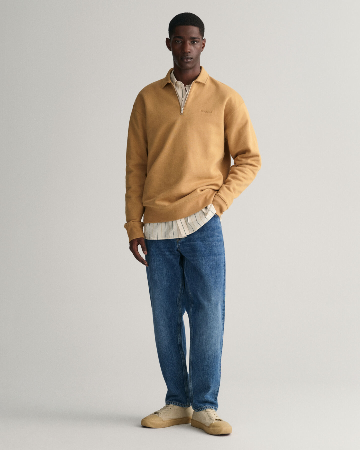 GANT Icon sweatshirt met korte rits