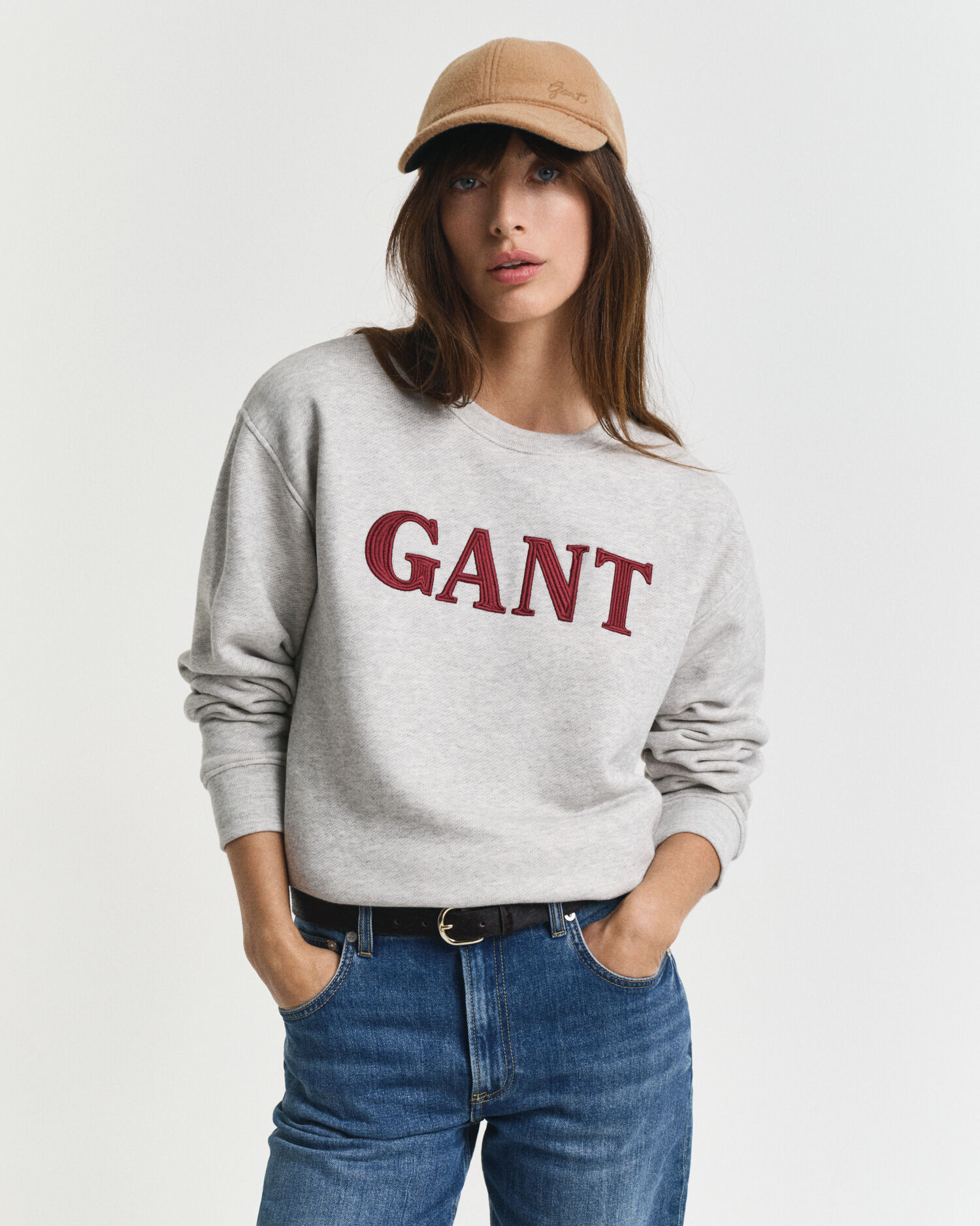 Graphic sweatshirt met ronde hals