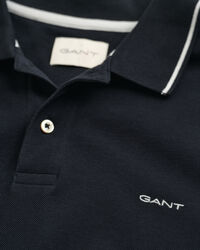Piqué poloshirt met randdetails