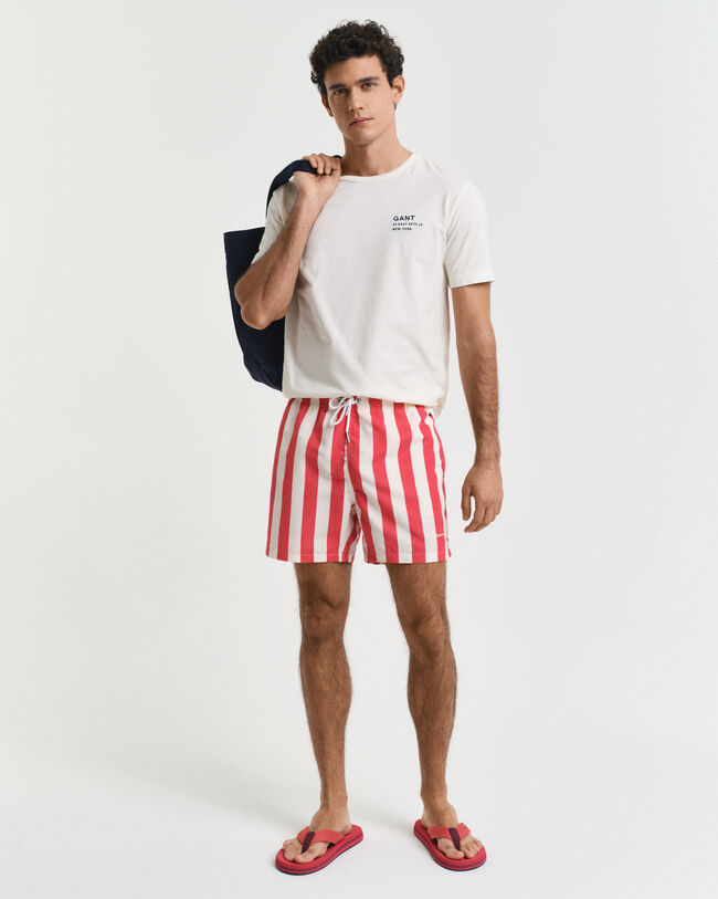 Zwemshort met blokstreep