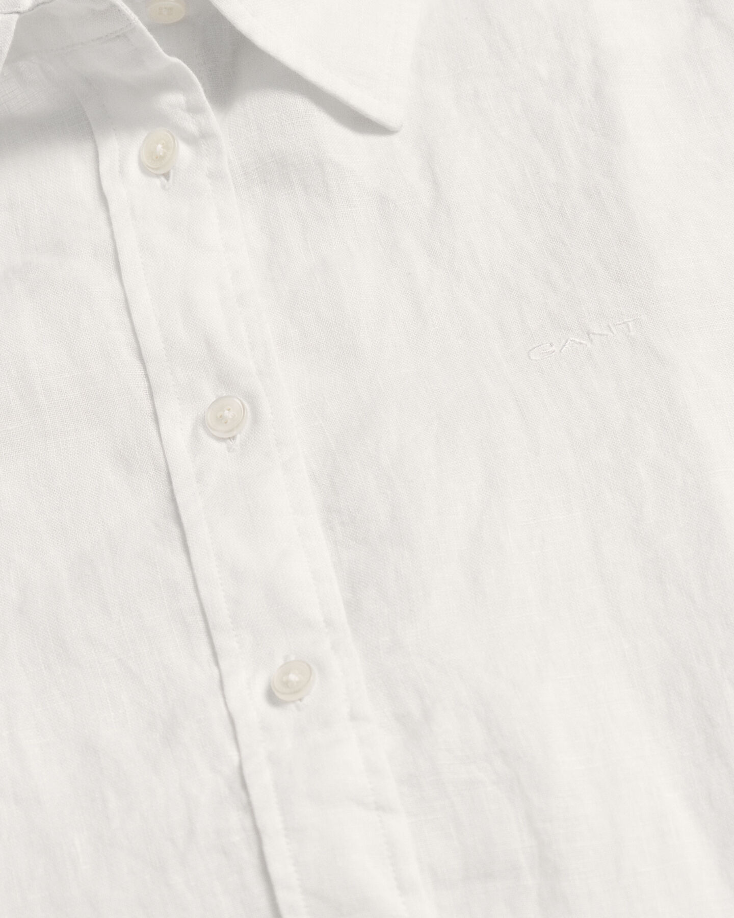 Regular Fit chambray overhemd van linnen