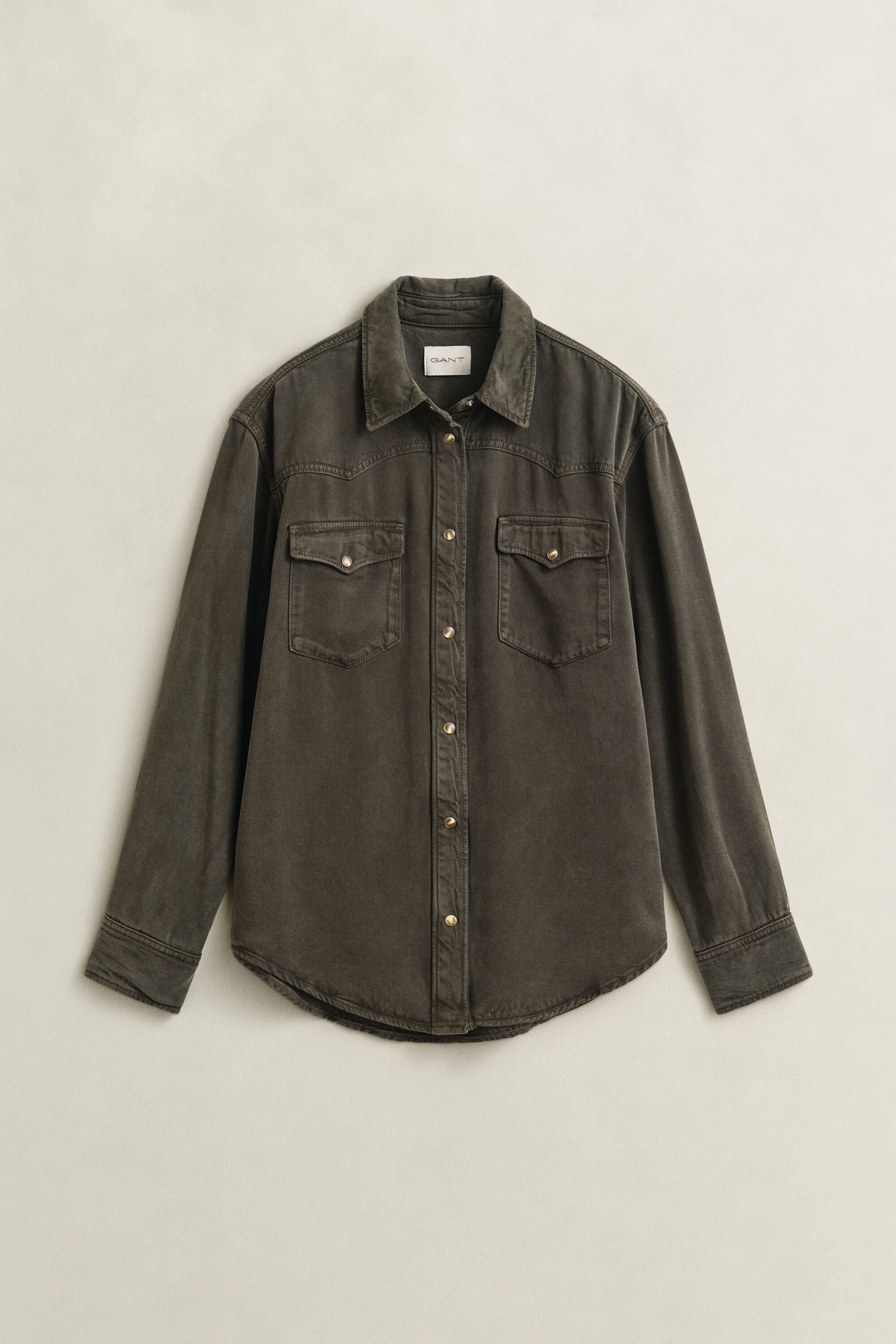 Denim Ranger-overhemd van keperstof