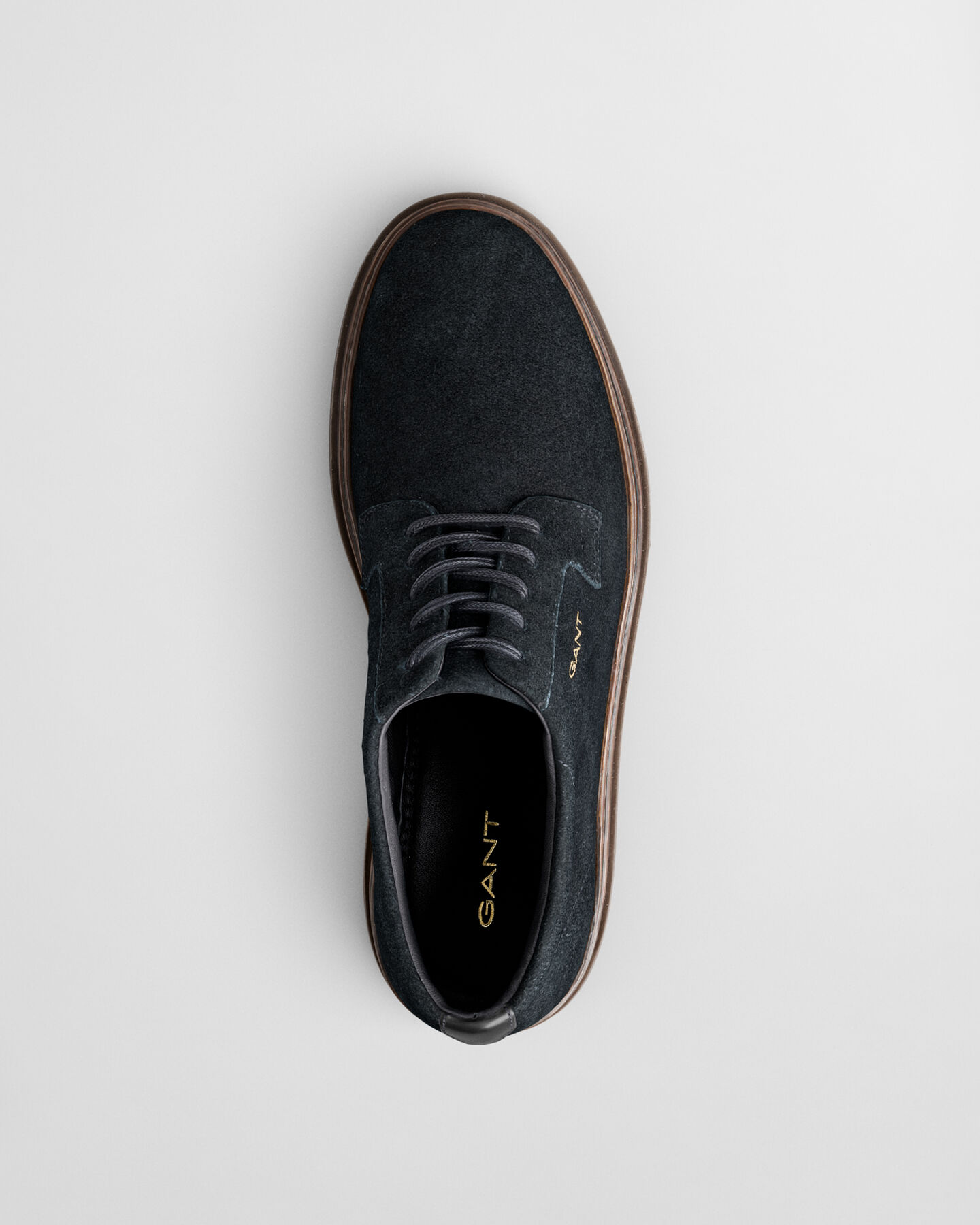 Kinzoon lage suède veterschoenen