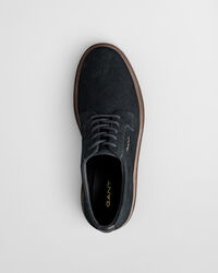 Kinzoon lage suède veterschoenen