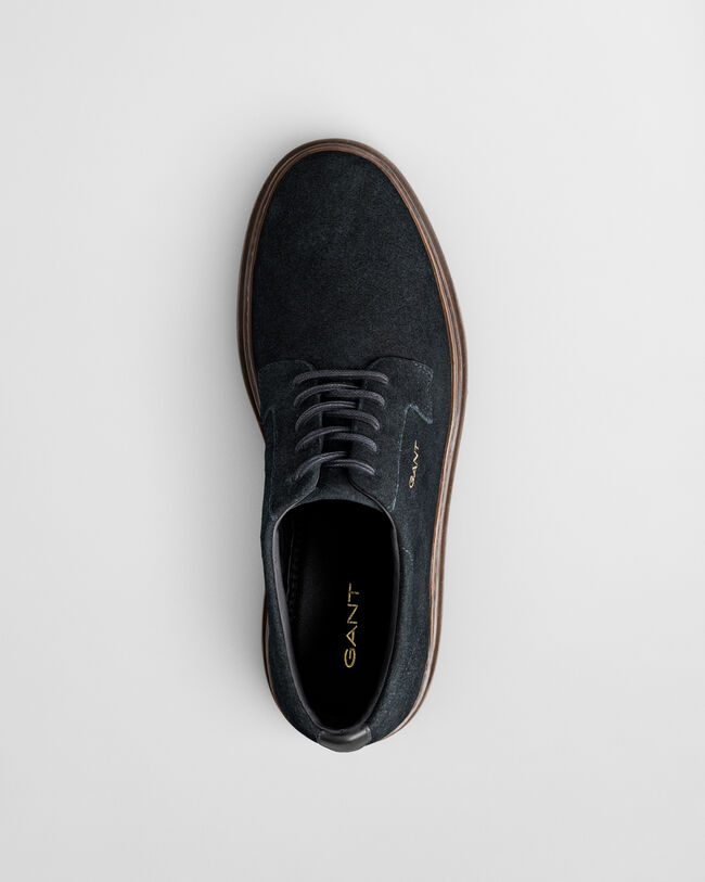 Kinzoon lage suède veterschoenen