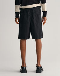 Sunfaded short met trekkoordje