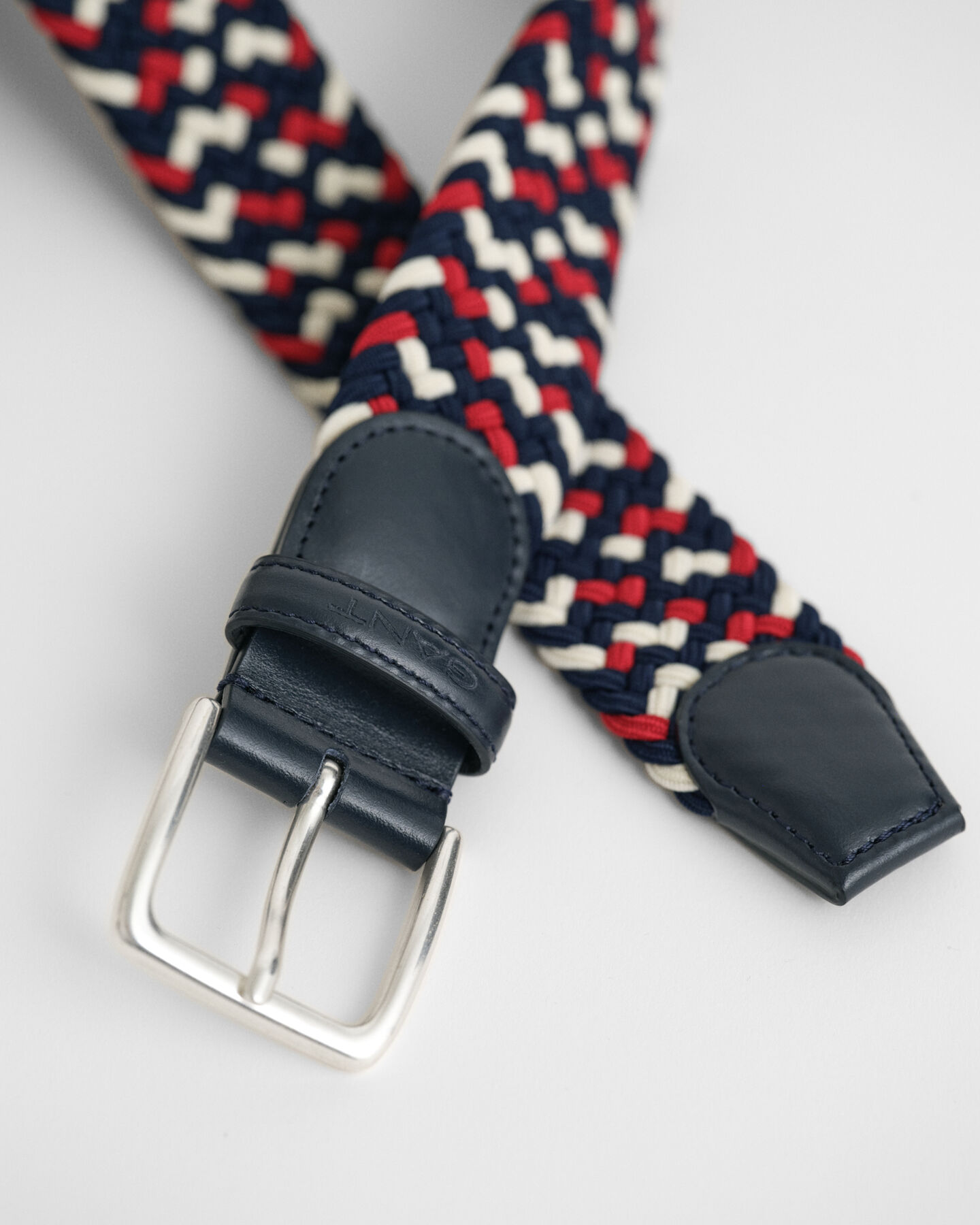 Gevlochten elastische riem met verschillende kleuren