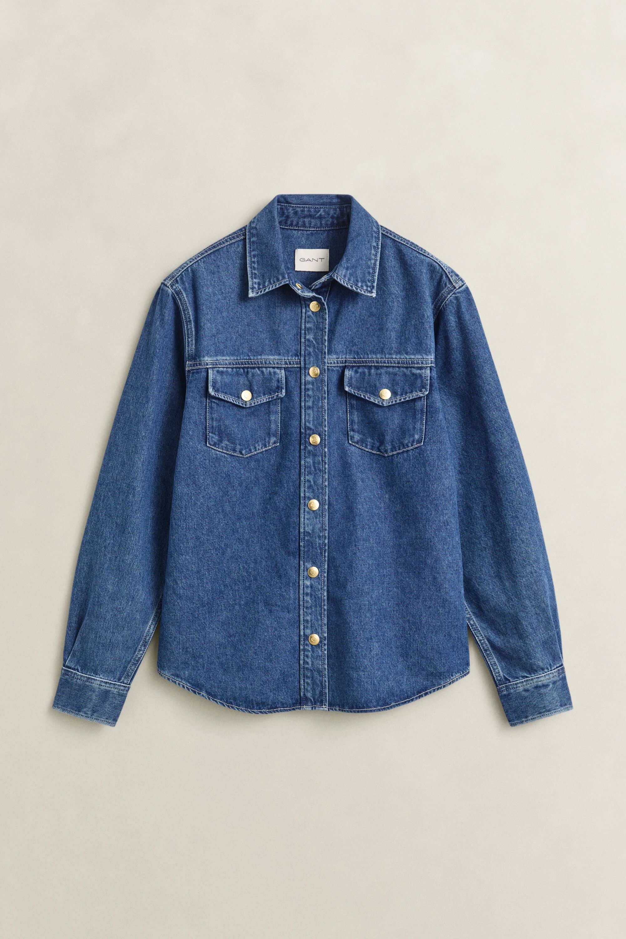 Denim overhemd