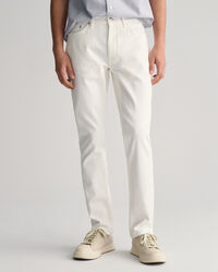 Slim Fit witte jeans