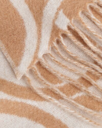 G Patterned wollen poncho