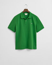 Regular Fit Shield piqué poloshirt