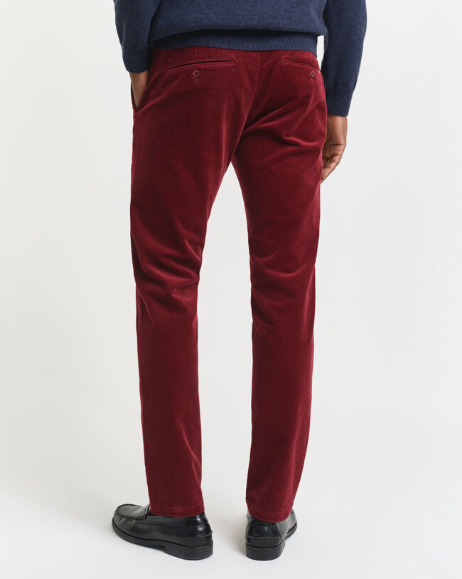 Slim Fit corduroy chino