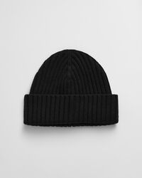 Beanie van grove wol