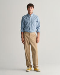 Regular Fit Sunfaded Archive Oxford-overhemd