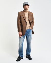 Katoenen kabelcoltrui