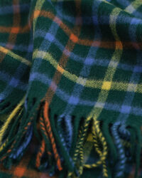 Geruite wollen sjaal