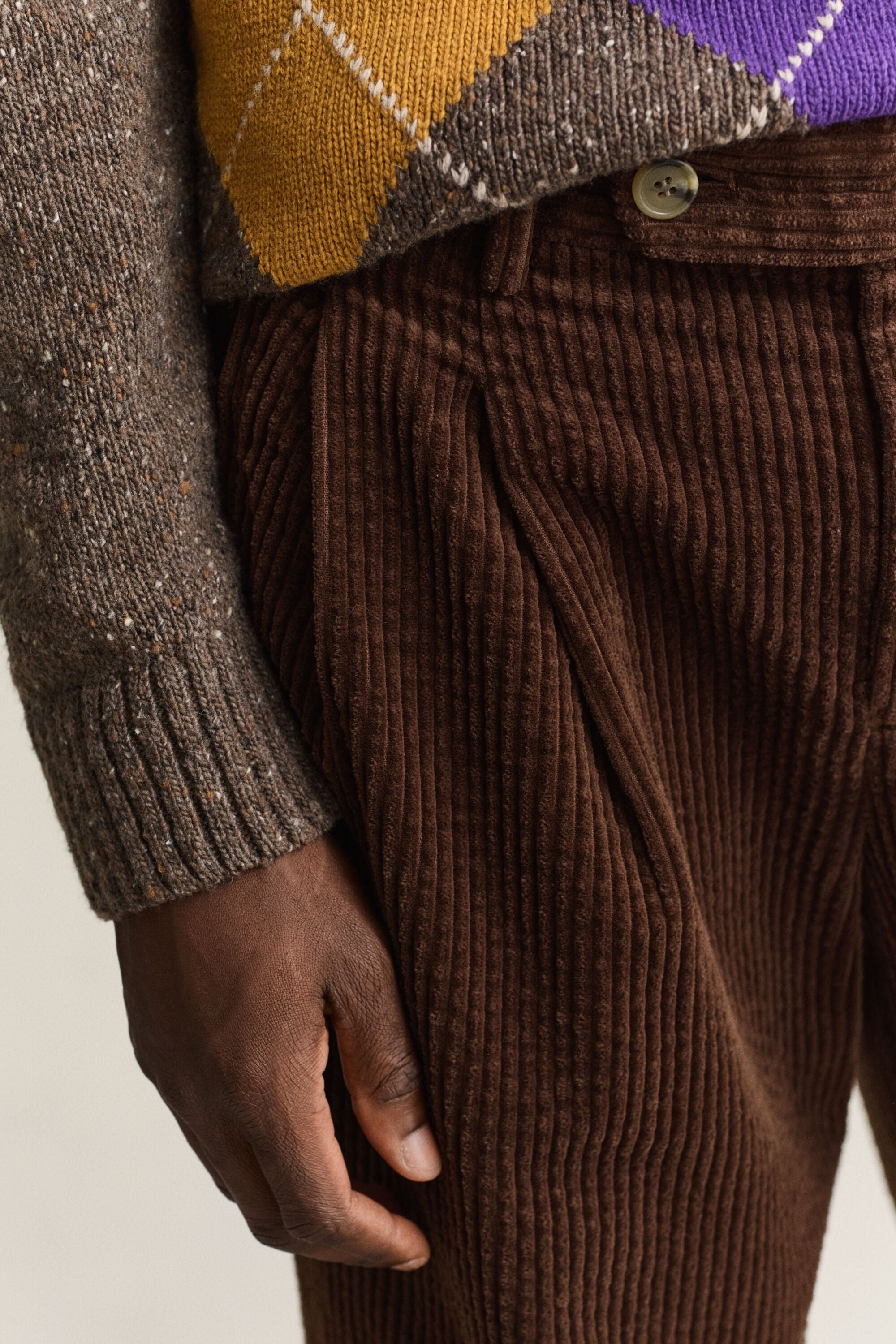 Corduroy chino