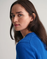 Katoenen Icon G sweater met ronde hals