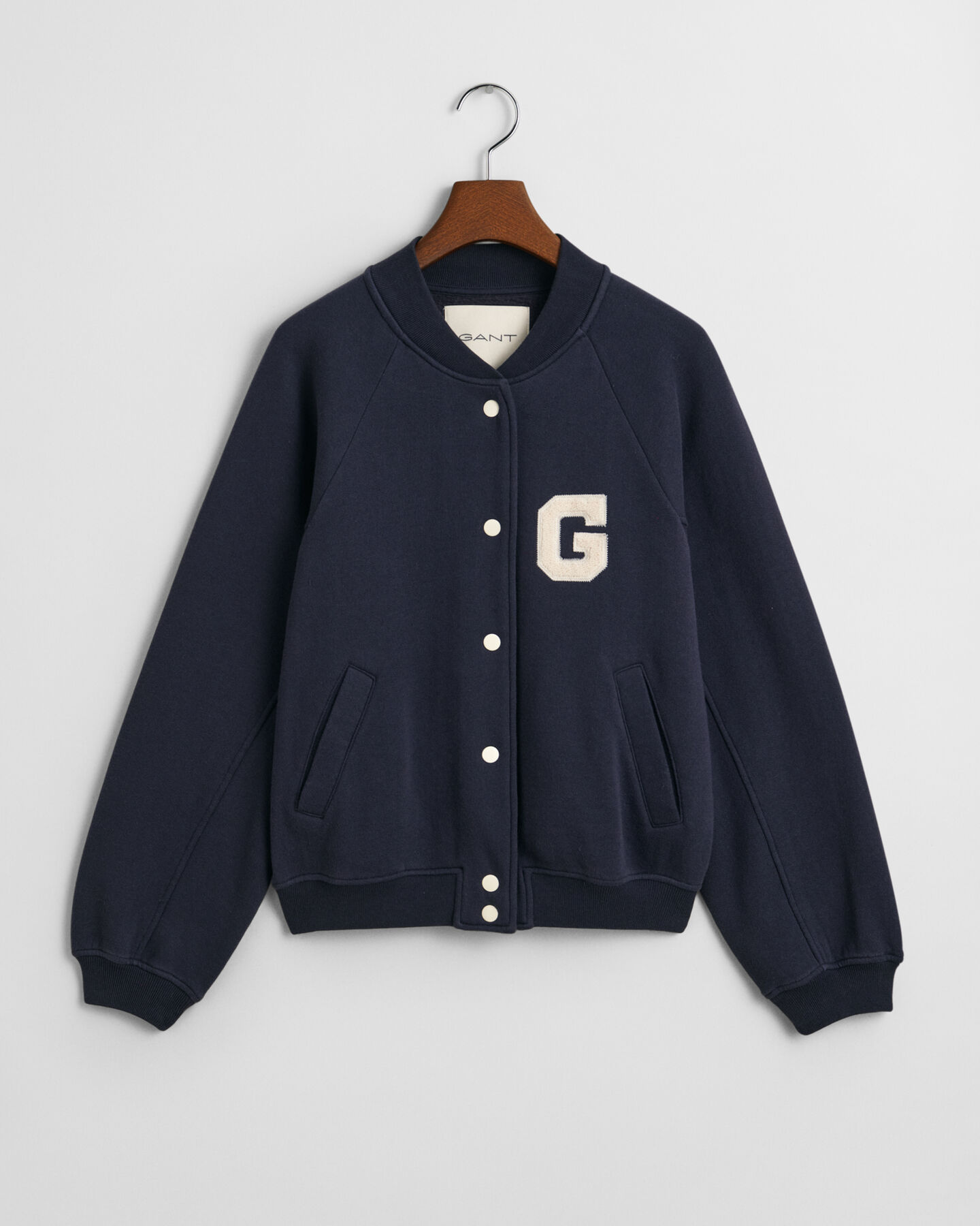G Badge Varsity Jacket van jersey