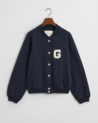 G Badge Varsity Jacket van jersey
