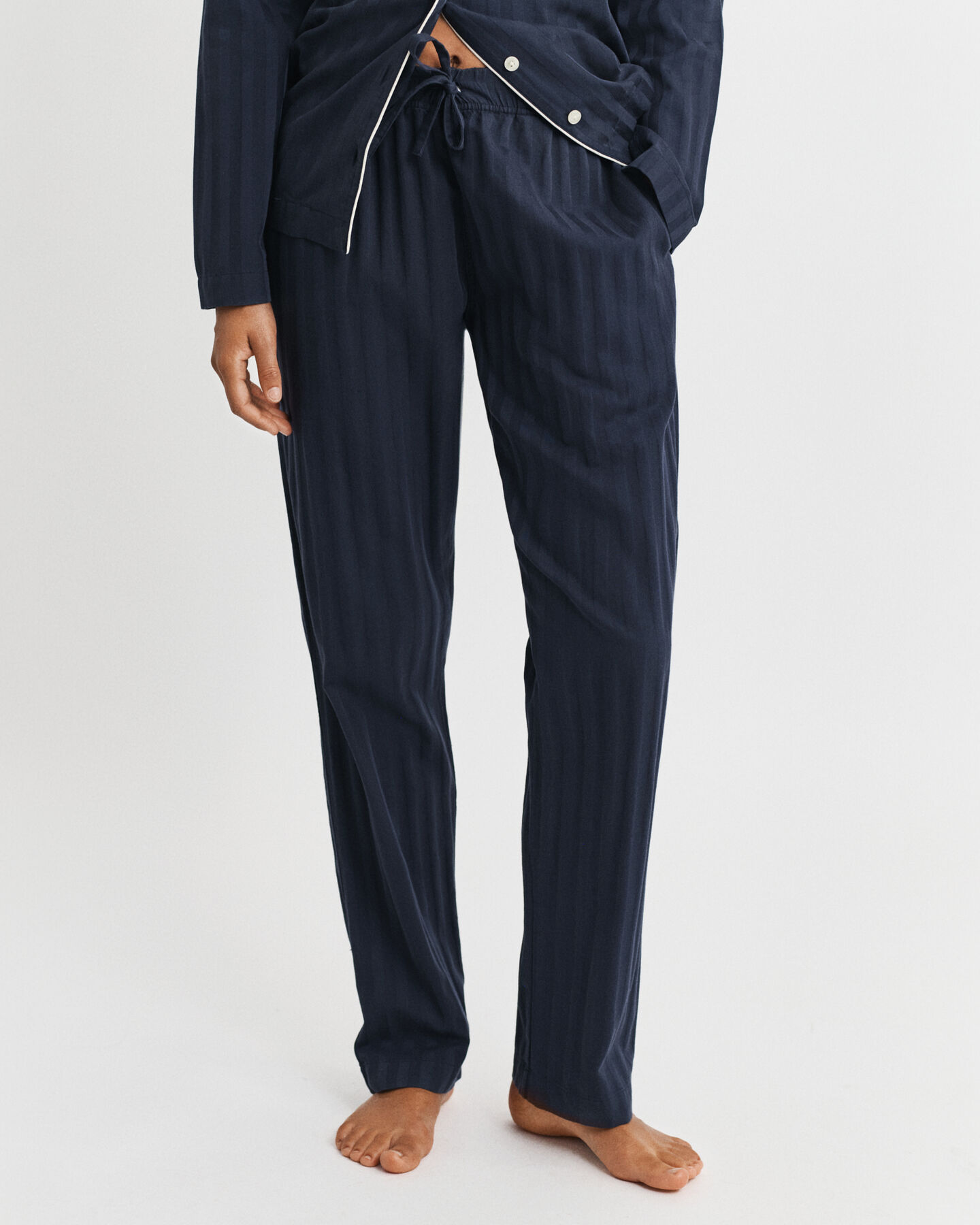 Cadeauset met satijnen pyjama met streepje