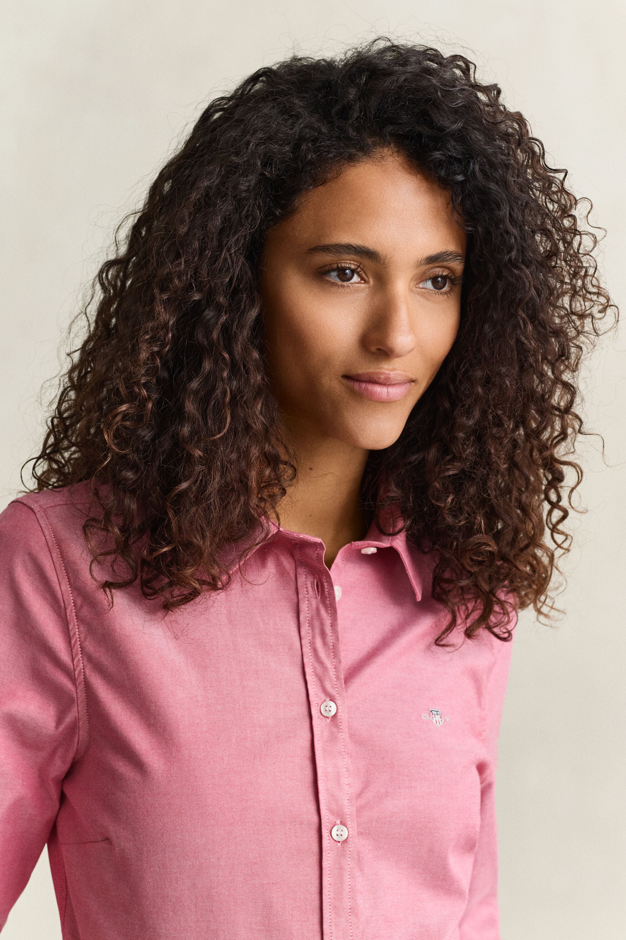 Classic Slim Oxford-overhemd met stretch