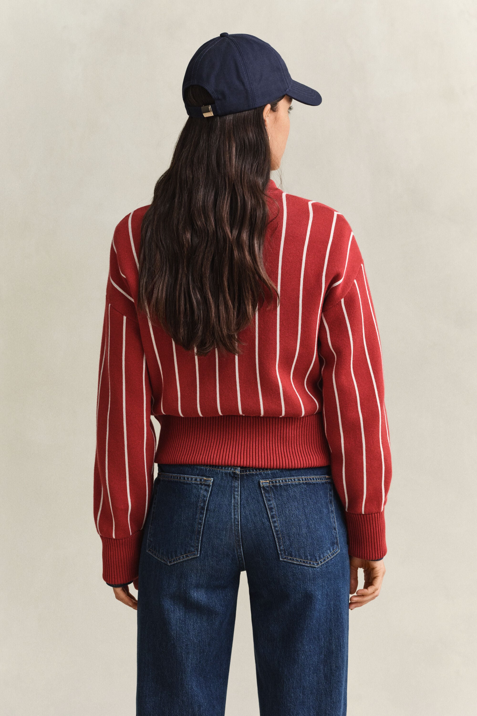 Gebreid Varsity Jacket