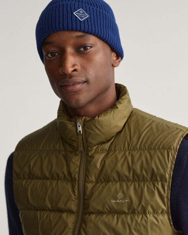 Lichte donsbodywarmer