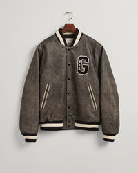 Leren GANT Varsity Jacket