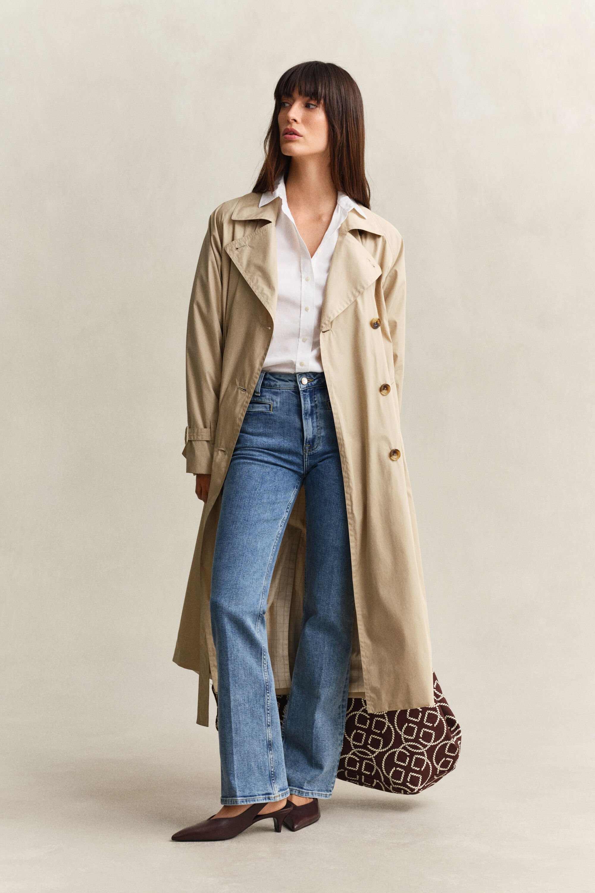 Regular Fit Classic overoverhemd van poplin