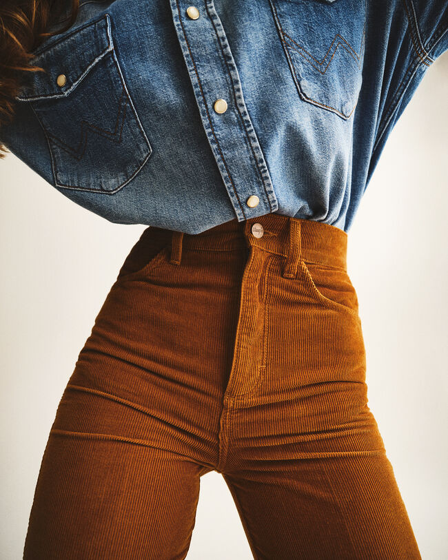 Wrangler x GANT Bootcut corduroy jeans