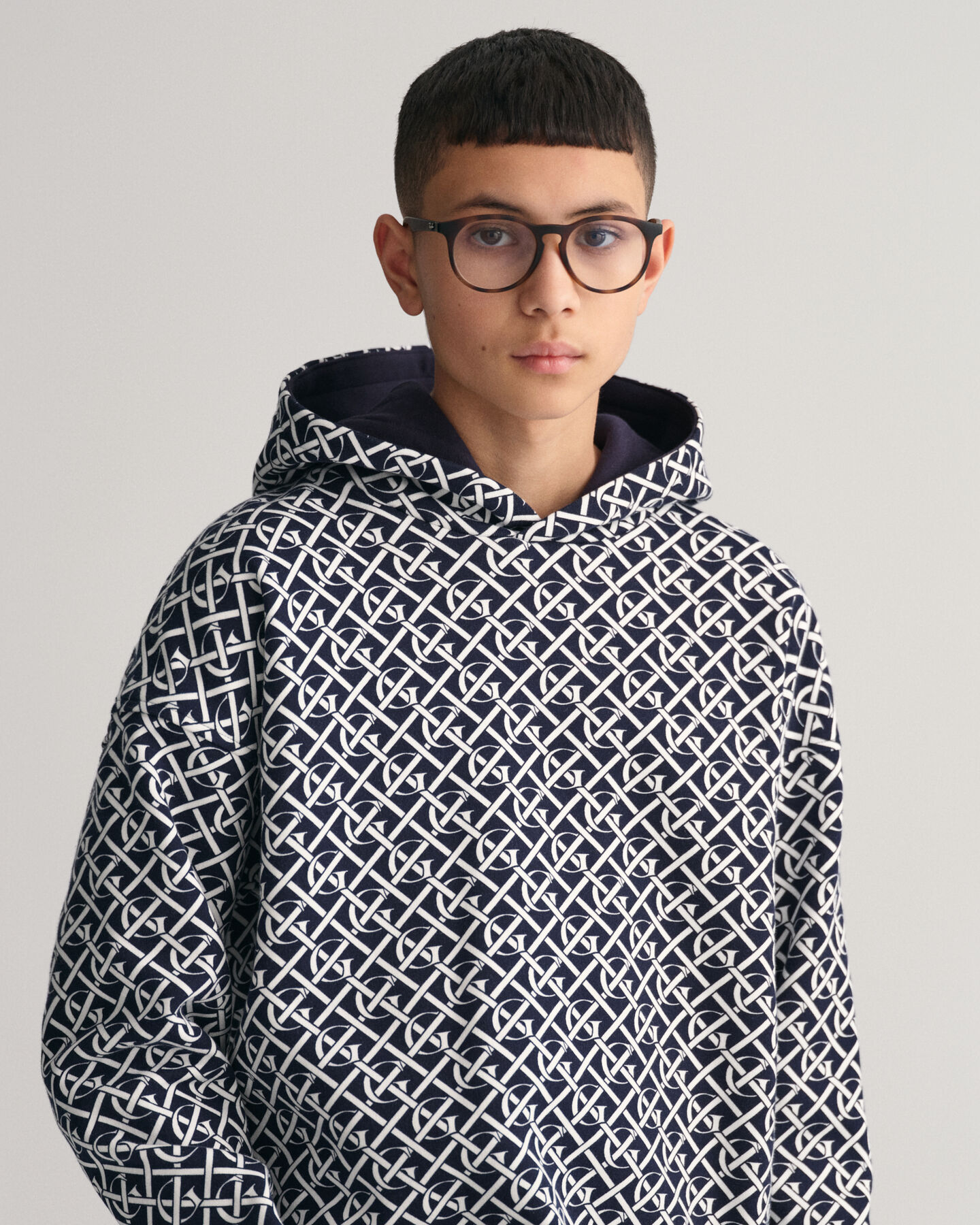 Teen Boys oversized Monogram hoodie