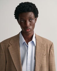 Relaxed Fit blazer met Glen-ruitje