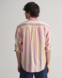 Relaxed Fit overhemd met veelkleurige strepen