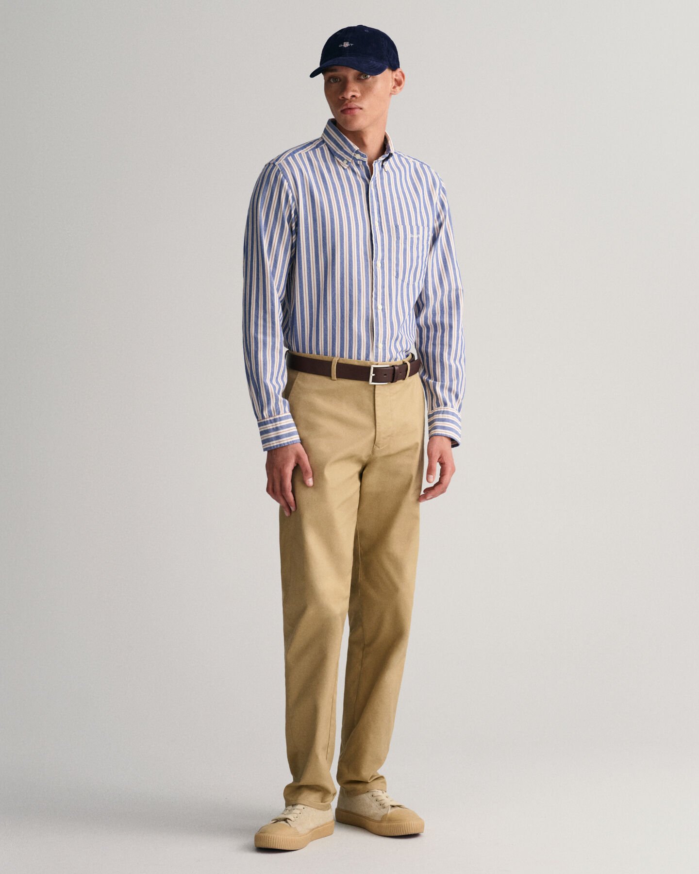 Regular Fit gestreept Archive Oxford-overhemd