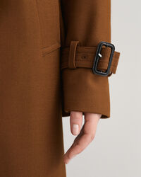 Trenchcoat van wolmix