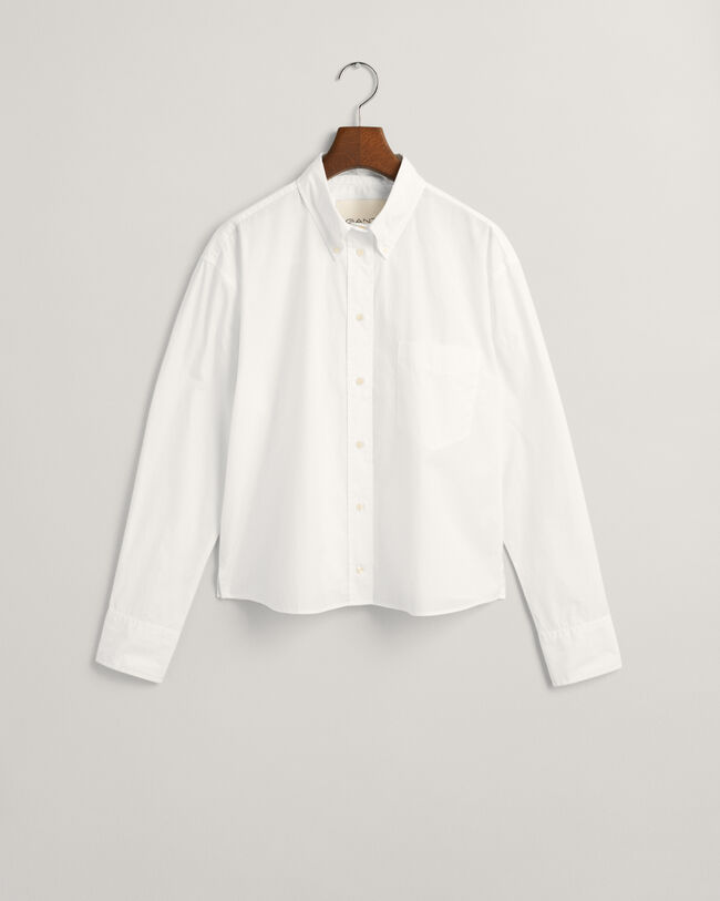 Relaxed Fit cropped blouse