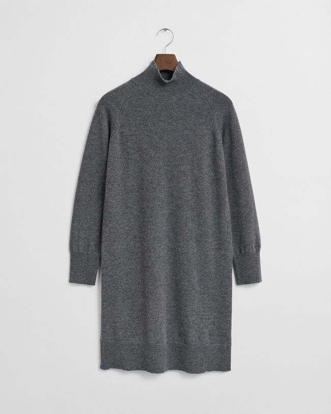 Gebreide jurk van buitengewoon zachte lamswol