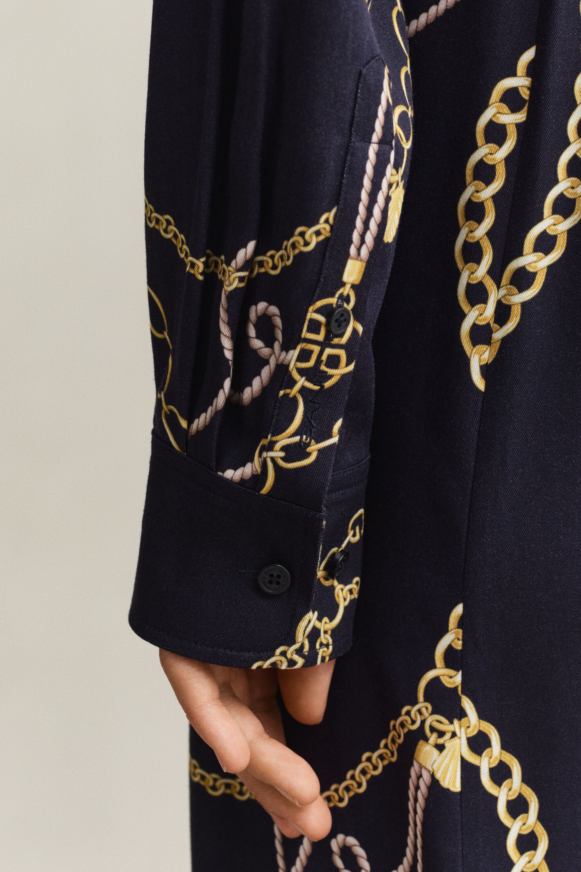 Overoverhemdjurk met print